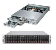 Server Supermicro SuperServer 2028TP-HTFR (Black) (SYS-2028TP-HTFR) E5-2609 v3 (Intel Xeon E5-2609 v3 1.90GHz, RAM 8GB, 2000W, Không kèm ổ cứng)