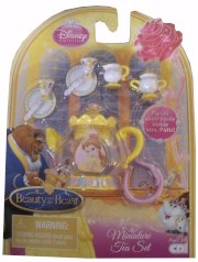 Disney Princess Miniature Tea Set -- Beauty & the Beast, Belle