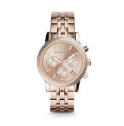 Đồng hồ nữ Michael Kors Ritz Rose Gold-Tone Watch MK6077
