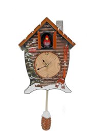 Mark Feldstein & Associates, Inc Ckwc Cuckoo Clock Snowy Cabin