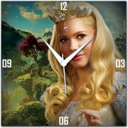  Amore Michelle Williams Oz The Great And Powerful Analog Wall Clock (Multicolor) 