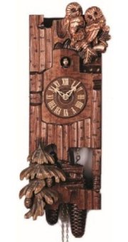 Cuckoo Clock 2 Owls