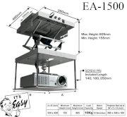 Giá treo máy chiếu điện EASY EA-1500