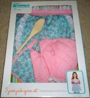 My First Kenmore 5 pc Pink Apron Set