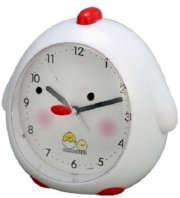  GoGifts Egg Alarm Analog Clock (White) 