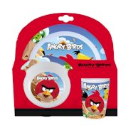 Angry Birds 3-Piece Melamine Tableware