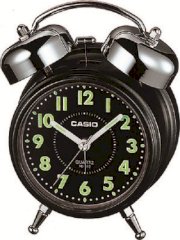  Casio TQ-362-1ADF Analog Clock (Black) 