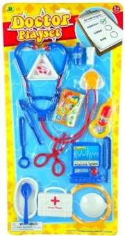 Kids Play Doctor Playset 15 Piece Toy Set