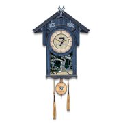Cuckoo Clock: Mickey Mantle Yankees Cuckoo Clock by The Bradford Exchange