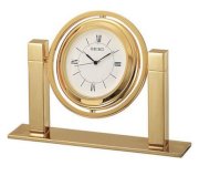 Seiko Desk and Table Clock with Rotating Armillary Sphere