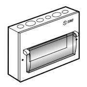 Tủ điện kim loại chứa 9 MCB Sino EM9PS (Lắp nổi)