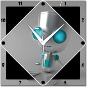 Amore Invader Zim Analog Wall Clock