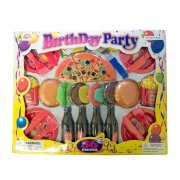 Agglo Birthday Party Pizza and Burger Set 36 Pieces