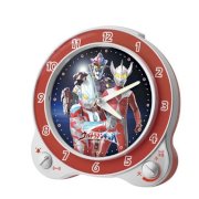 SEIKO CLOCK ( Seiko clock ) Ultraman galaxy character alarm clock CQ133S