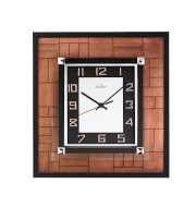 Bulova C4643 Corydon Clock, Metallic Copper Finish