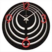 Random Black Orbit Wall Clock RA529DE65EKSINDFUR