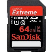 Thẻ nhớ SDHC Sandisk Extreme 64GB 533X 80m/s