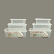 Bộ 6 hộp đựng thực phẩm 2159-3 an toàn cho sức khỏe