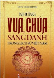 Những vua, chúa sáng danh trong lịch sử Việt Nam