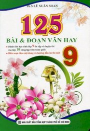 125 bài và đoạn văn hay 9