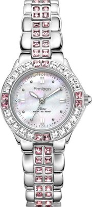 Armitron Women's Swarovski Silver Watch 26,5mm 57498