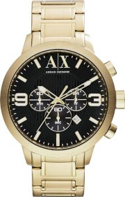     A|X Armani Exchange Men's Gold Stainless 49mm - 62093
