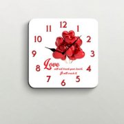 FurnishFantasy Love Balloons Wall Clock FU355DE12JODINDFUR