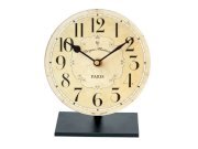 Floating Circus Table Clock, 5-Inch, Flottant Cream