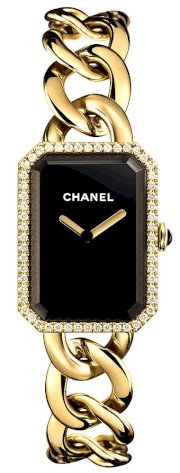     Chanel Ladies Gold Polished Premiere 20mm X 28mm 64338