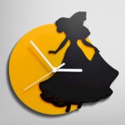 Silhouette Fairytale Princess Wall Clock SI871DE19BRCINDFUR