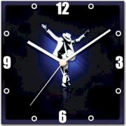 StyBuzz Micheal Jackson Analog Wall Clock