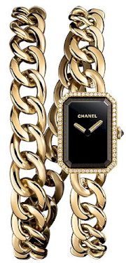     Chanel Premiere Ladies 18kt Yellow Gold 16mm X 22mm 64340