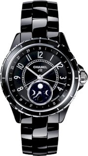     Chanel Unisex Automatic Ceramic Black Sapphire 38mm 64308
