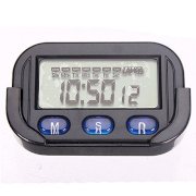 Issec C61 Car Dashboard Desk Date Time Calendar Clock Digital LCD