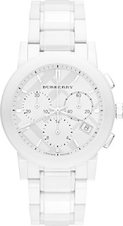     Burberry Swiss Chronograph Ceramic Bracelet 38mm 61859