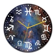 Gloob Astrological Wall Clock Sticker GL672DE34PGRINDFUR