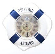 JustNile 10" Nautical Boat Life Saver Clock
