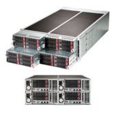 Server Supermicro SuperServer F628R3-RTBN+ (Black) (SYS-F628R3-RTBN+) E5-2643 v3 (Intel Xeon E5-2643 v3 3.40GHz, RAM 8GB, PS 1280W, Không kèm ổ cứng)