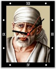 Lovely Collection Sai Baba Religious Analog Wall Clock
