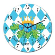Gloob Once Upon A Time Wall Clock Sticker GL672DE60PFRINDFUR