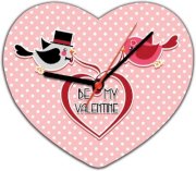 Lovely Collection Be My Valentine Analog Wall Clock