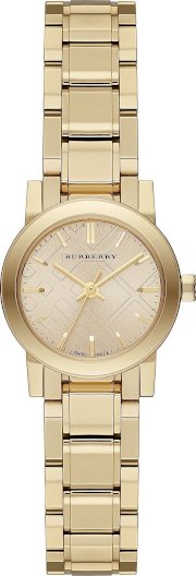     Burberry Unisex Swiss Gold Stainless Steel 26mm 61794