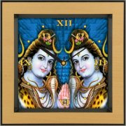 Shopping Monster Lord Shiva Religious Analog Wall Clock