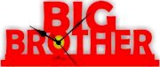 Zeeshaan Big Brother Red Yellow Analog Wall Clock