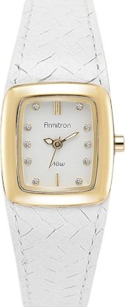 Amitron Women's Gold- White Woven, 23mm 61555