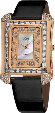     Burgi Women's Rectangular Quartz, 30mm 61258