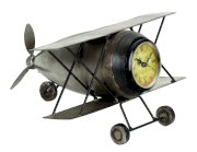 Deco 79 Metal Plane Clock