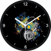  Regent Headphone Wall Clock RE228DE03MXCINDFUR