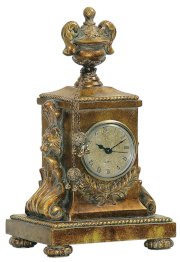 Sterling Home 91-1548 Barcelona Mantle Clock, 10-1/4-Inch Tall