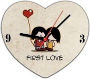 Lovely Collection My First Love Analog Wall Clock